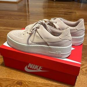 Pink AF1 Womens size 10